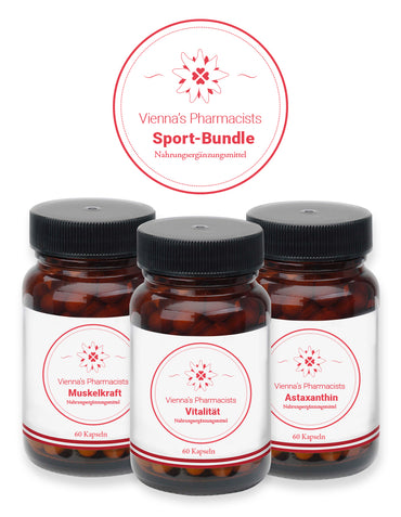 VIENNA'S SPORT BUNDLE Muskelkraft, Vitalität und Astaxanthin