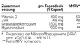 HYALURONSÄURE: VIENNA'S STRAHLENDE HAUT (60 Stk.) Anmut & Ästhetik